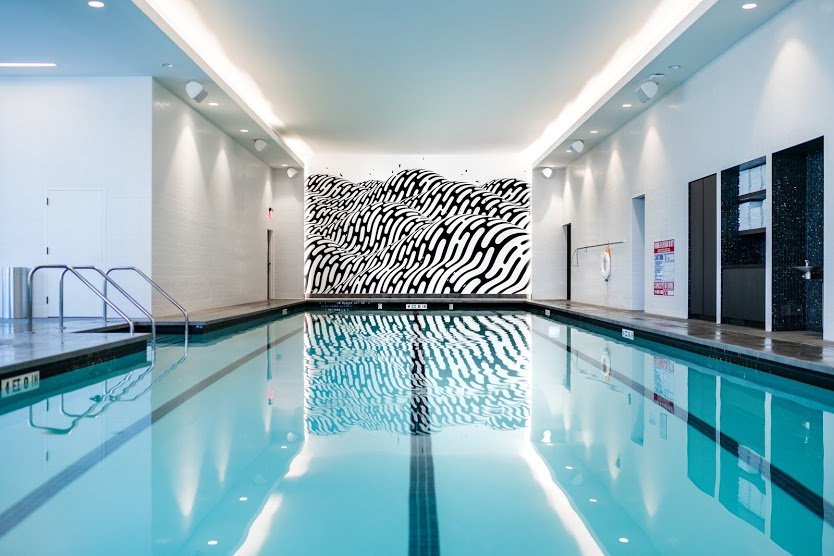 Equinox Hollywood pool