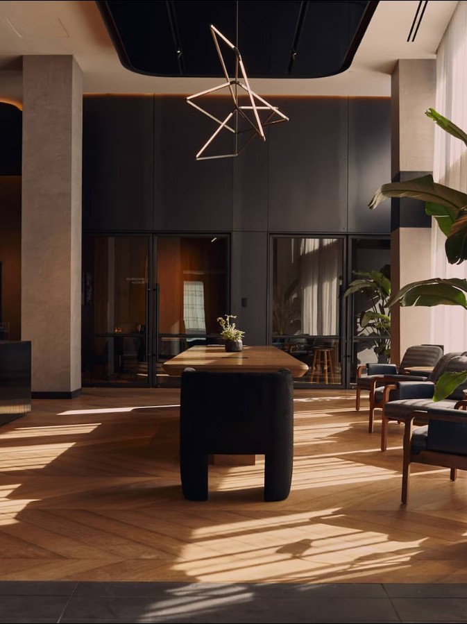 Equinox Hudson Yards lounge