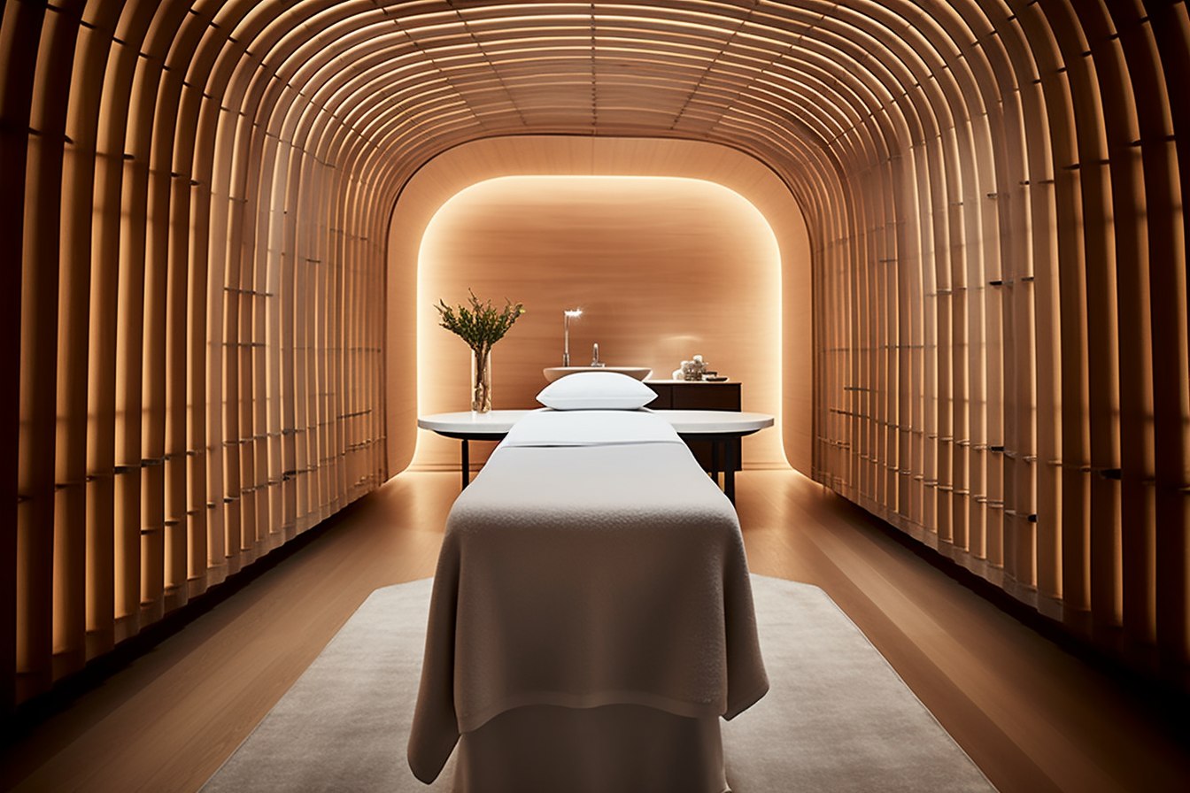Amaala spa treatment room