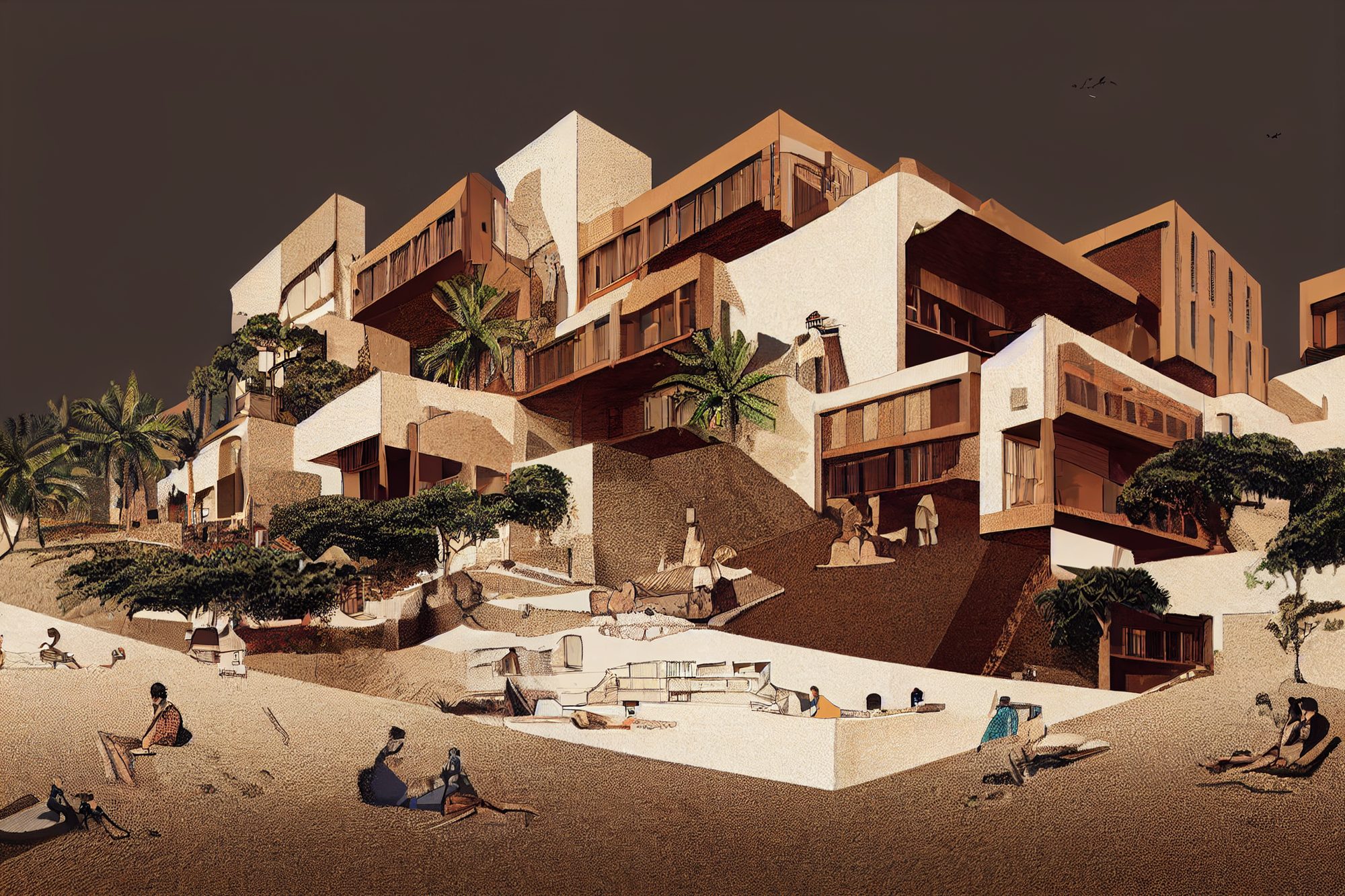 Cabo San Lucas hillside villas