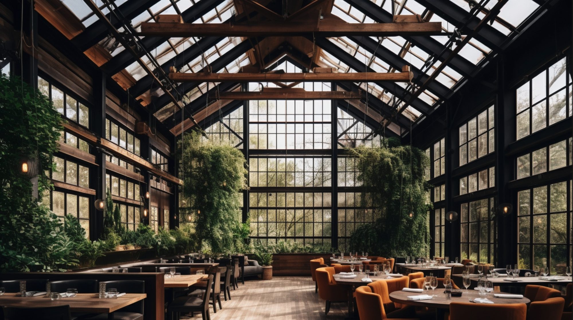 Sonoma pavilion and landscape