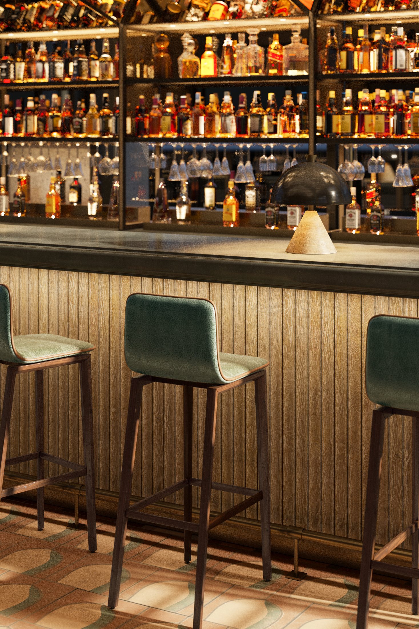Lobby bar detail