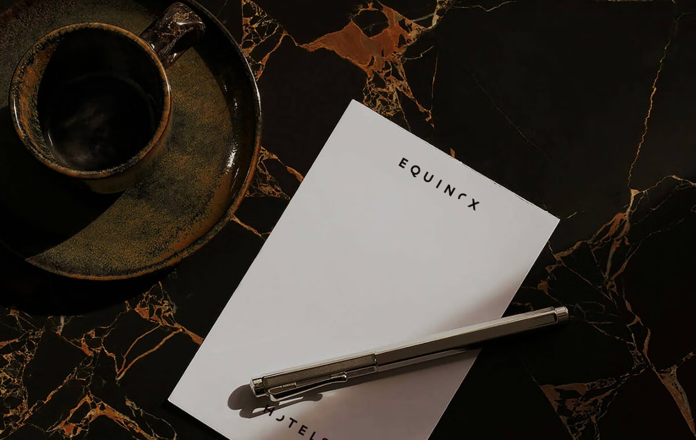 Equinox Hotel stationery