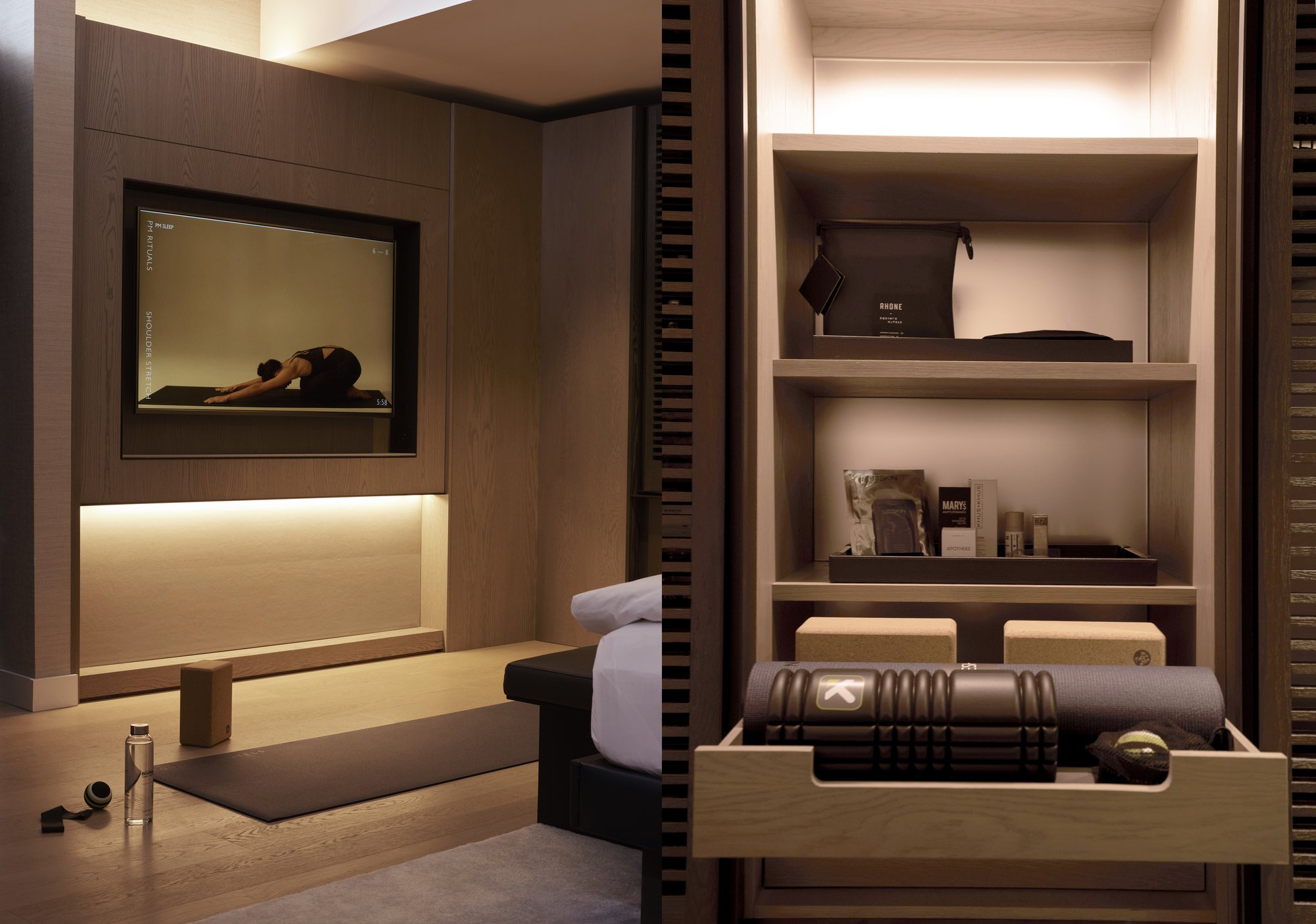In-room ritual and amenities