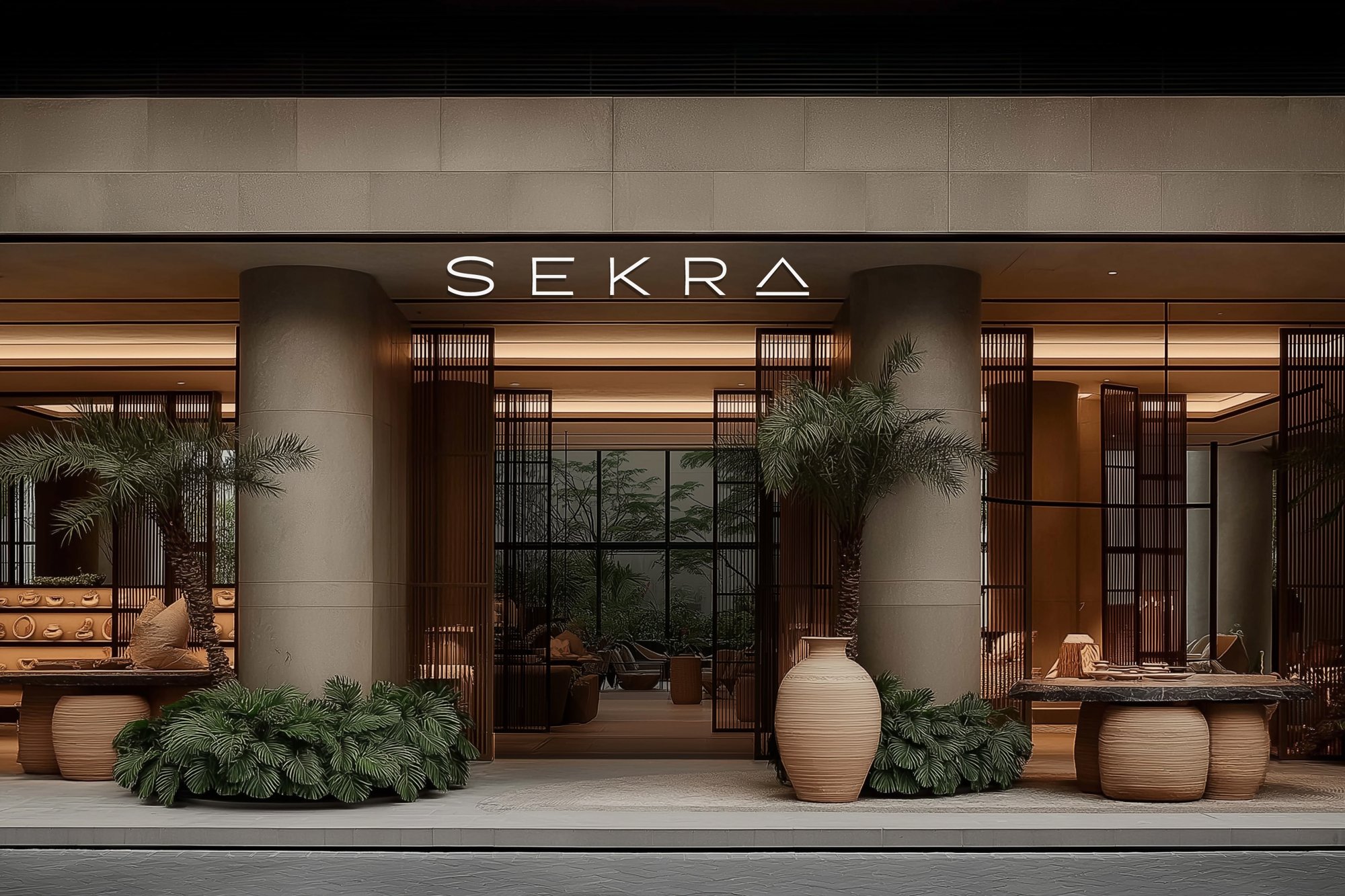 SEKRA facade and entry