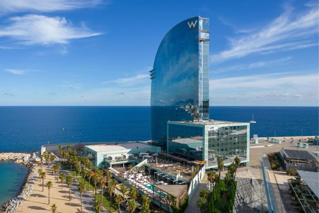 W Barcelona, the sail on the waterfront