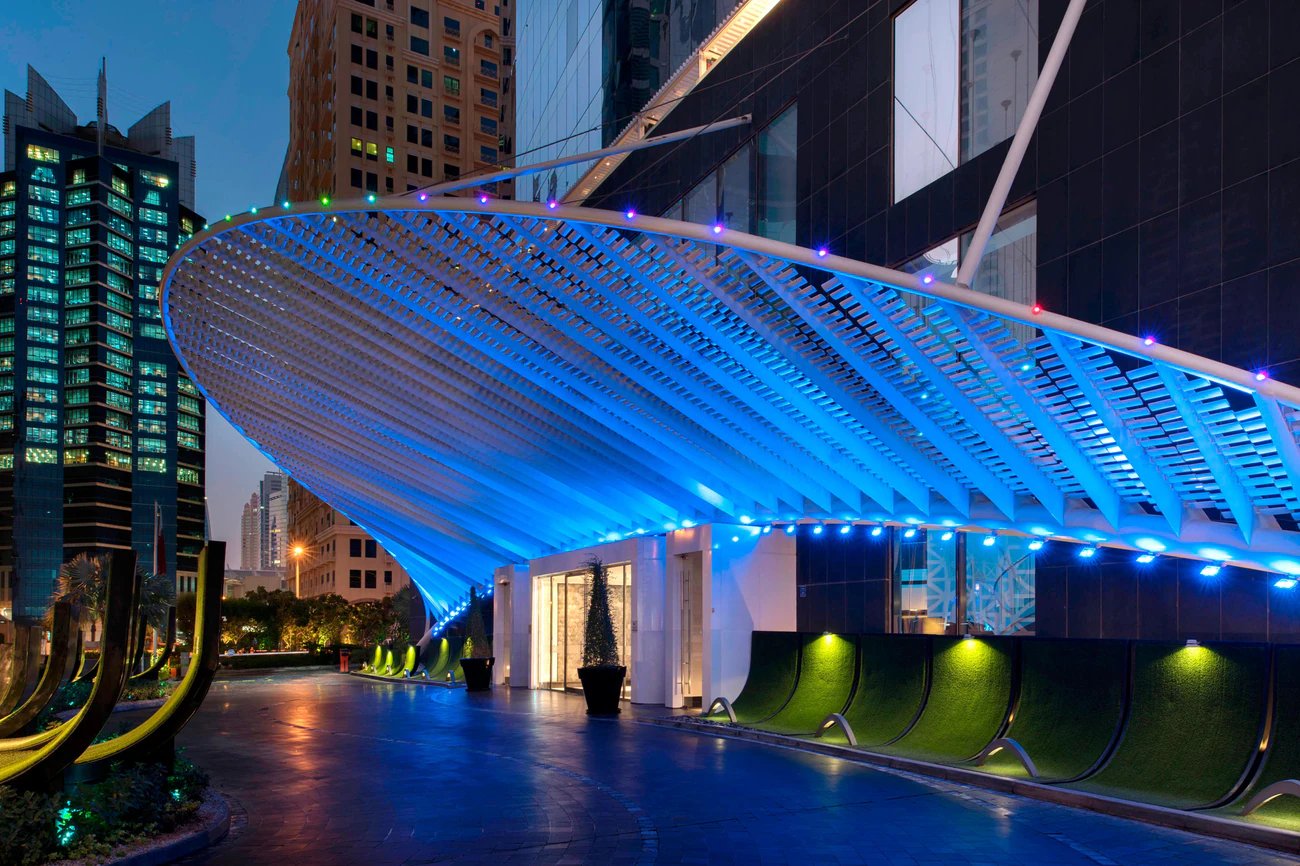 W Doha waterfront entrance
